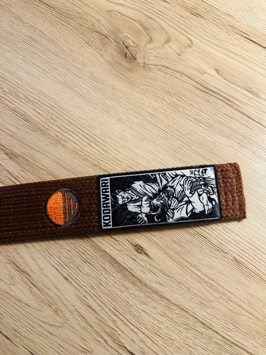 Kodawari BJJ Gürtel Serie Nr. 1 - Braun