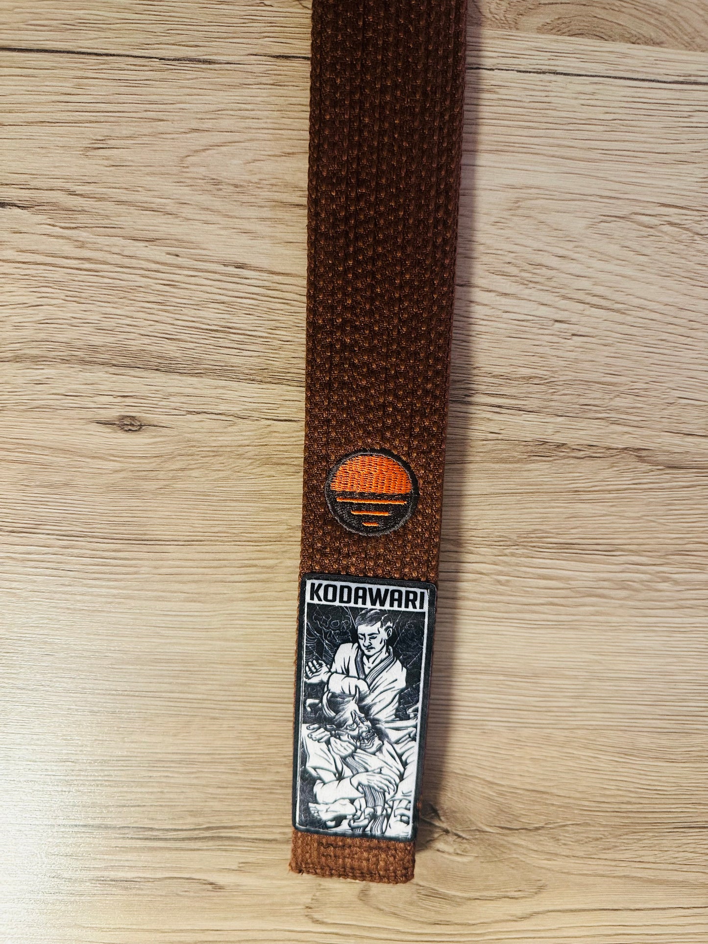 Kodawari BJJ Gürtel Serie Nr. 1 - Braun