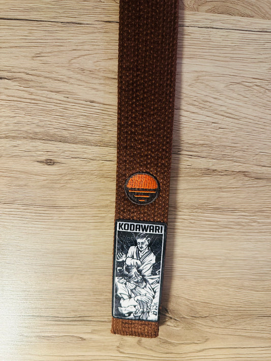 Kodawari BJJ Gürtel Serie Nr. 1 - Braun